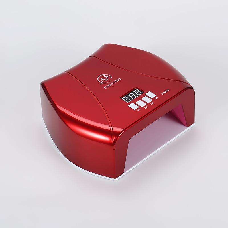 Portable LED Blue Smart Induction Manicure Lamp with Quick-Dry Gel Curing & Four-Speed Timer