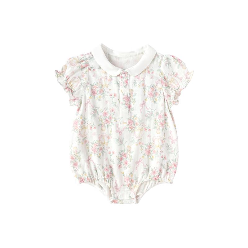 Balabala Baby Short-Sleeve Summer Romper
