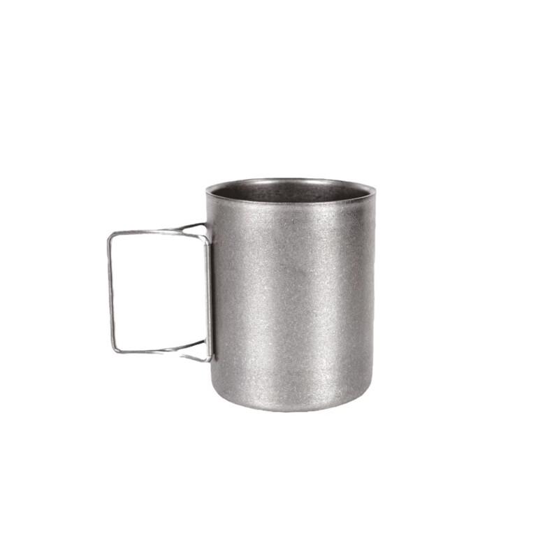 

Shangqi 200ml Portable Folding Stainless Steel Cup Set