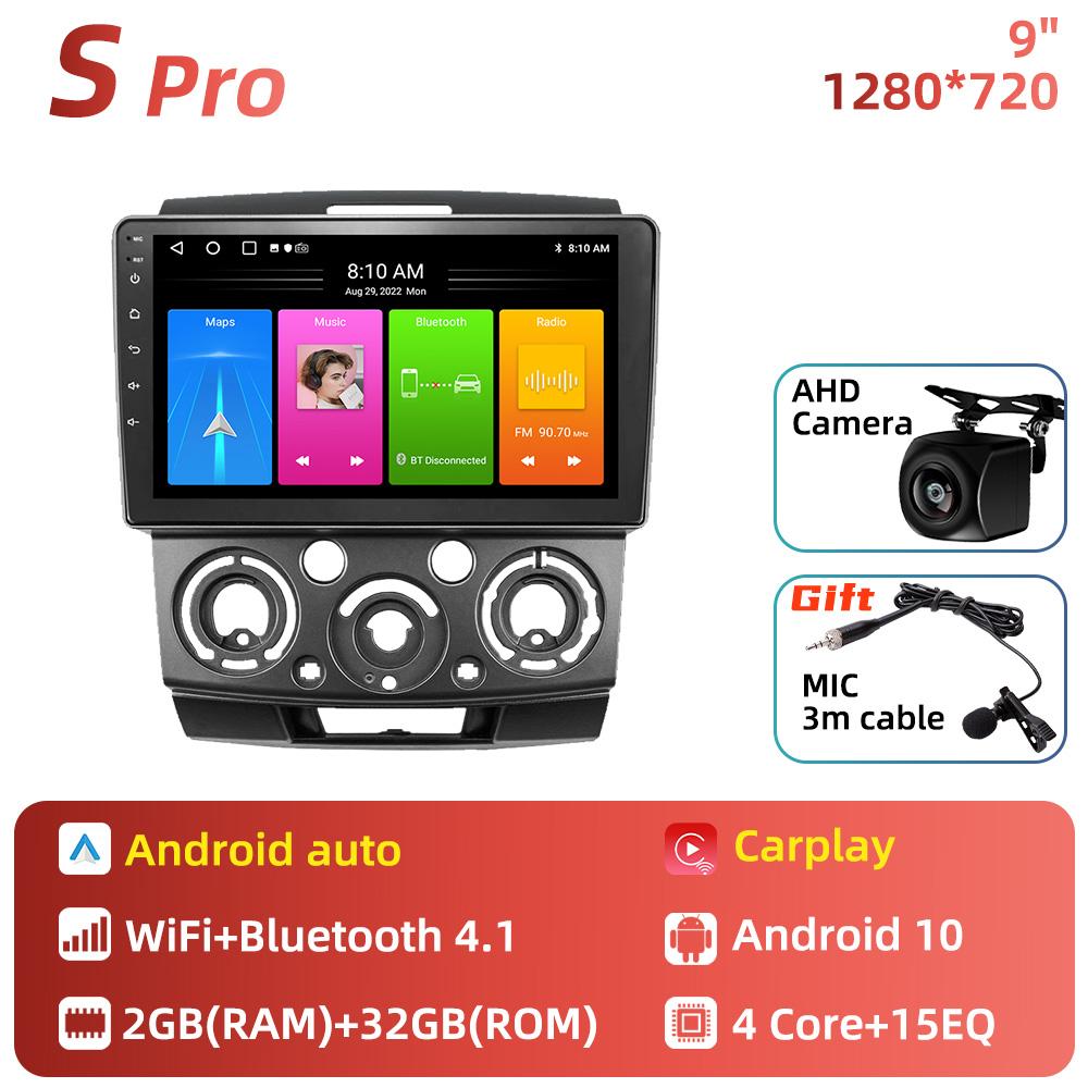 Car Stereo for Ford Everest Ranger Mazda BT50 BT-50 2006-2011 2 Din Android Radio Screen Multimedia Player Autoradio Head Unit