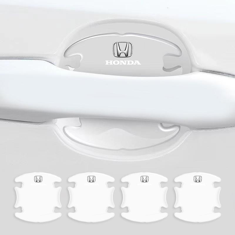 4PCS Transparent Car Door Anti-collision Protector Bumper Strip Sticker For Honda CBR300RR CBR600RR CBR1000RR CBR500R CBR650F VFR800 1200 VTX1300