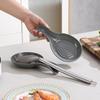 Spoon Rest Large Plastic Spoon Holder Heat-Resistant Cooking Spoon Rest Coffee Spoon Holder Dishwasher Safe Spoon Rest