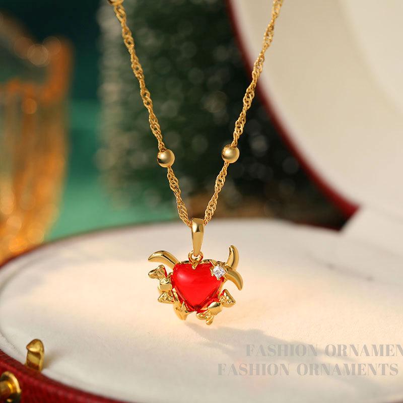 Elegant Chinese-Style Earrings & Necklace: Trendy, Versatile, Personalized Accessories for All Customers