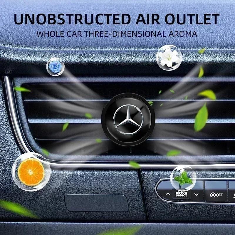 SUD2   Car Air Freshener Smell In the Car Styling Air Vent Perfume Parfum Flavoring for Mercedes Benz W211 W204 W210 W203 CLA GLA