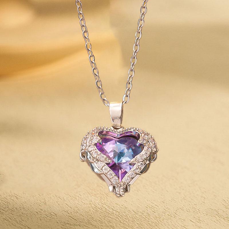 "2024 Intelligente Fünfzackiger Stern Anhänger Halskette - Leichter Luxus Europäisches & Amerikanisches Design für Frauen"