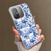 Blue And White Porcelain Pattern Shockproof Phone Case for Xiaomi Poco X7 X6 X5 X3 Pro F7 Ultra M8 Redmi 15C 15 14C 13C 12C 10C