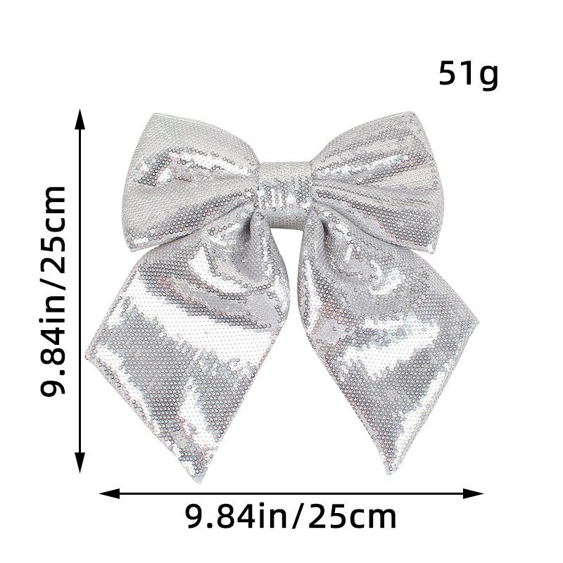 

Large Sparkly Pink Bow for Christmas Tree Topper Red Silver Glitter Sequin Bowknot for Xmas Trees Wreaths Garlands Doors Windows