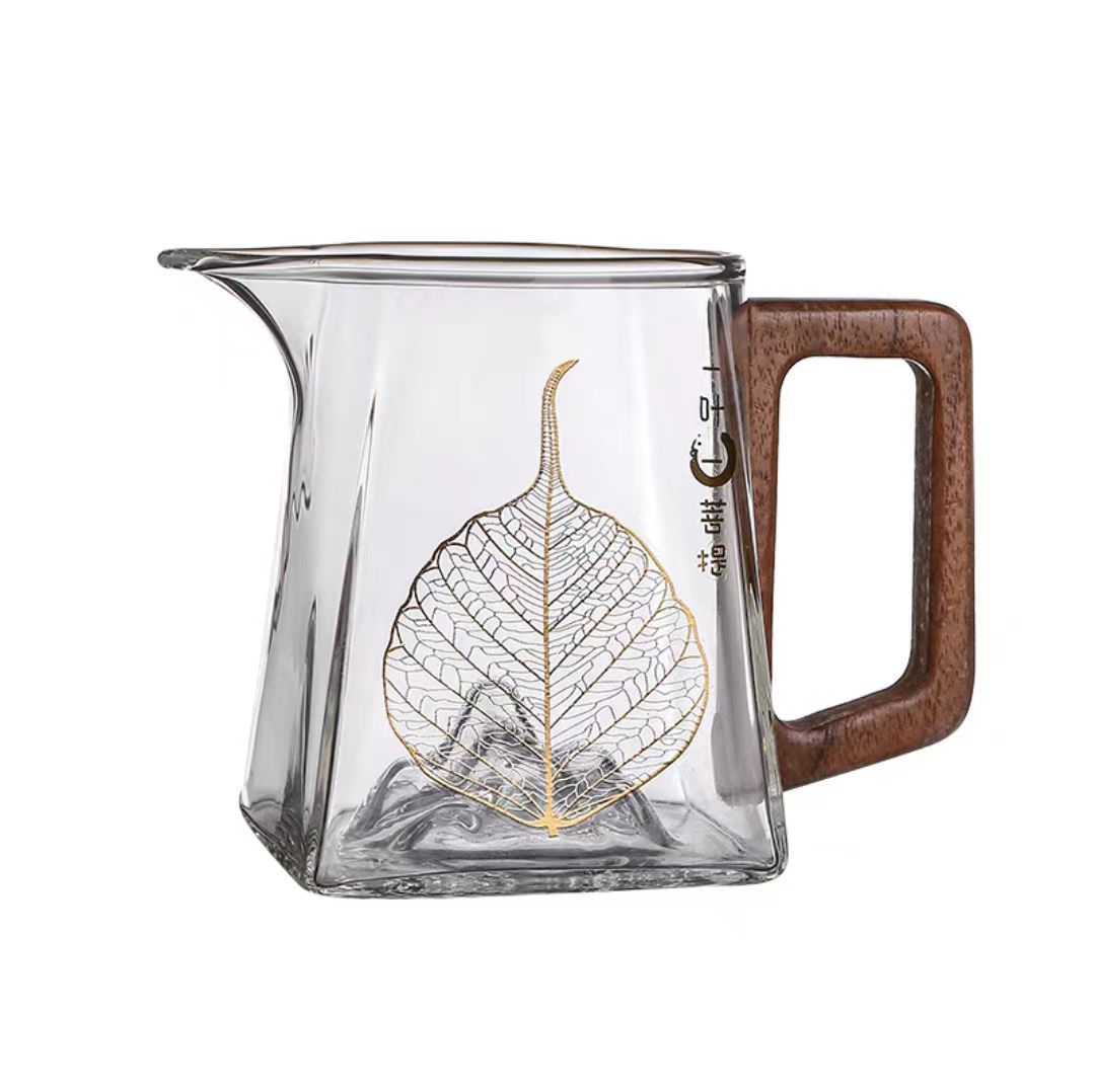 Glass Fair Mountain View Thickened Heat-Resistant High Temperature-Resistant Male Cup Tea Set Making Accessories Teapots Teaware 350ml