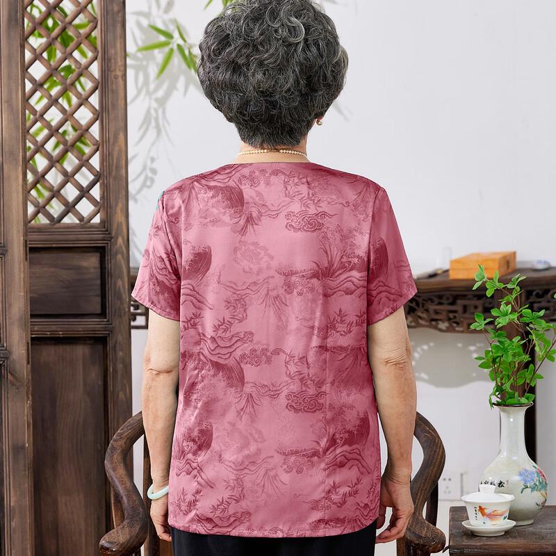 YUZHAOLIN New Chinese Style Elegant Short Sleeve Shirt
