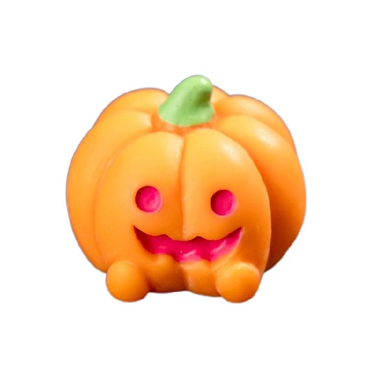 Seasonal Halloween Pumpkin Ghostly Bat Elf Miniature Figurines Resins Statues Ornament for Festival Home Office Accent