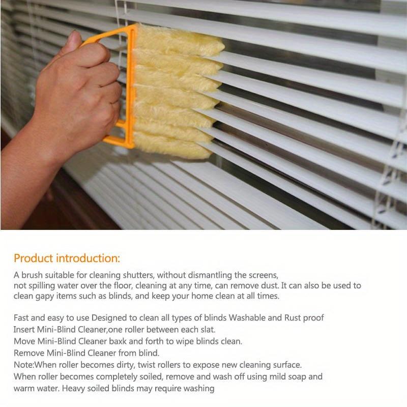 Washable Microfiber Cleaner Tool Vent Blinds Cleaner Cloth Brush for Auto Air Conditioner Duster Car Electric Fan