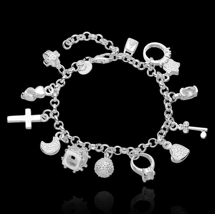 Yimai European & American Fashion Multi-Element Bracelet Set