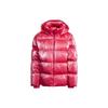 Originals Trefoil Os Down Puffer Casual Loose Hooded Bread Down Jacket Winter Women Jacket Energy-Pink GD2519