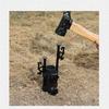 Good-2PCS Holder With Nut Canopy Rod Holder Tent Camping Accessories Adjustable Fixing Tube