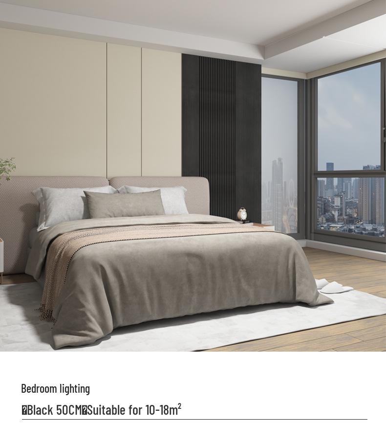 Full Spectrum Eye Protection Crystal LED Ceiling Light for Bedroom