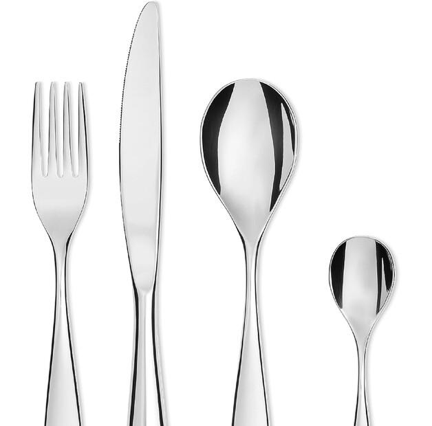 Набор столовых приборов Alessi Mami моноблок, 24 шт (SG38S24M)