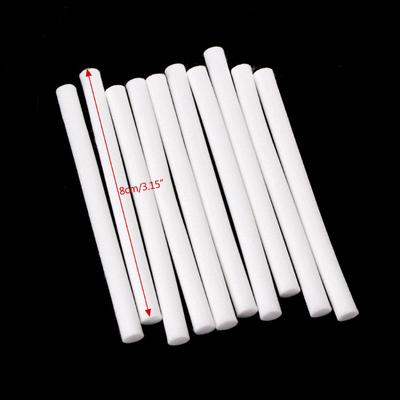 80mm 10Pcs Humidifiers Replacement Filter Can Be Cut For Air Aroma Diffuser Part Filter Cotton  for USB Water Bottle