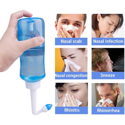 300/500ML Automatická ventilová nosní myčka Dospělé děti Rýma Nosní kongesce Nádobka na mytí nosu Fyziologický fyziologický roztok Lahvička na výplach nosu