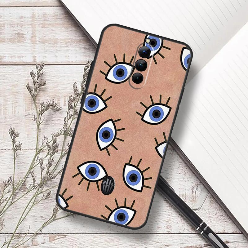 Lucky Eye Blue Evil Eye Print Case For ZTE Nubia Red Magic 11 10S 9S 8S 8 9 10 Pro Plus 7 6S 7S Pro RedMagic 10 Air Cover