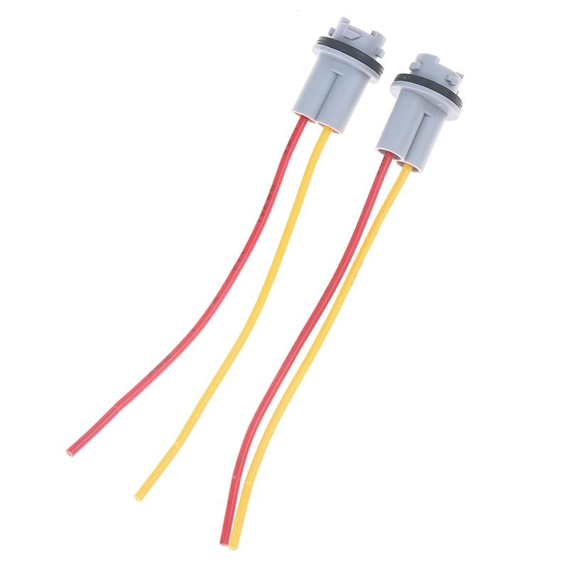 2/5 Pcs Pigtail Wire Female Socket T10/T13/T15 Pgs Front Rear Turn Signal Light Plug Car Repair Accessories