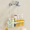 For Shower Hanging Organizer With Hooks Storage Shelf- No Drilling Design For Shower Basket For Shower Faucet Or Cross Bar Rack