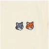 Maison KiTsune Women Double Fox Head PaTch T shirT P702