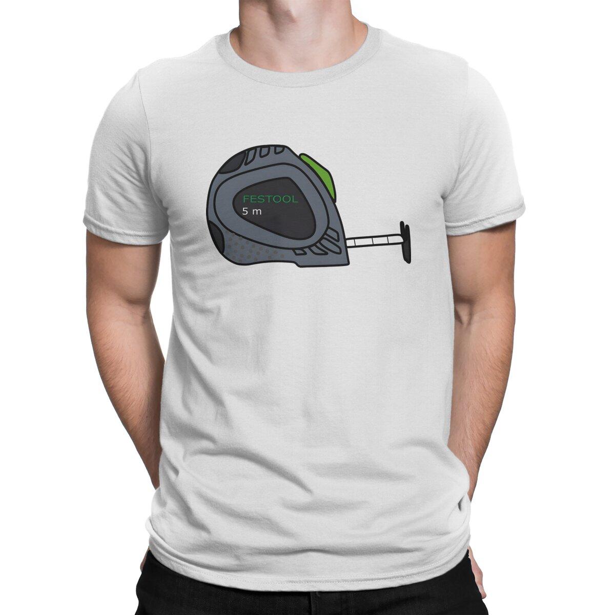 

Men s Tape T Shirts Festool 100% Cotton Clothes Vintage Short Sleeve Round Neck Tee Shirt Party T-Shirt L