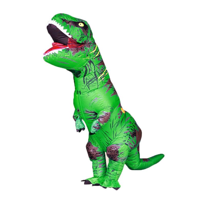 Dětský legrační kostým maskota dinosaura - Tyrannosaurus Rex Halloweenské představení Rekvizity
