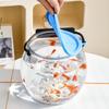 Top-Selling Transparent Portable Goldfish Tank with Lid: Outdoor Ecological Fish-Keeping Bucket