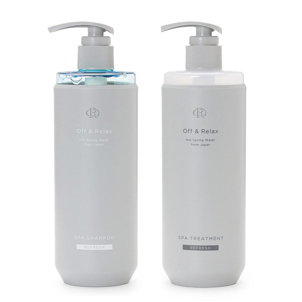 Coffret Soin Shampoing Rafraîchissant OR Spa Parfum Cassis Muguet Eau de source chaude et douceur Off&Relax &<Soft hair>