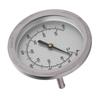 Oven Thermometer Stainless Steel Large Dial Oven Grill Monitoring Cooking Thermometer for Kitchen