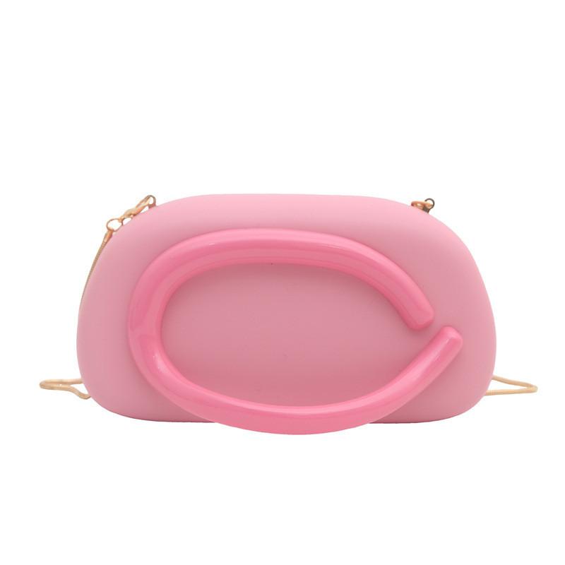 Acrylic Box Clutch Bag For Women With Chain Strap Small Evening Purse Crossbody Fashion Accessory