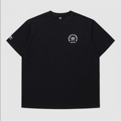 Umbro Summer 90 Arch Lettering Cool Pima Graphic Tee Black Ur321crs76