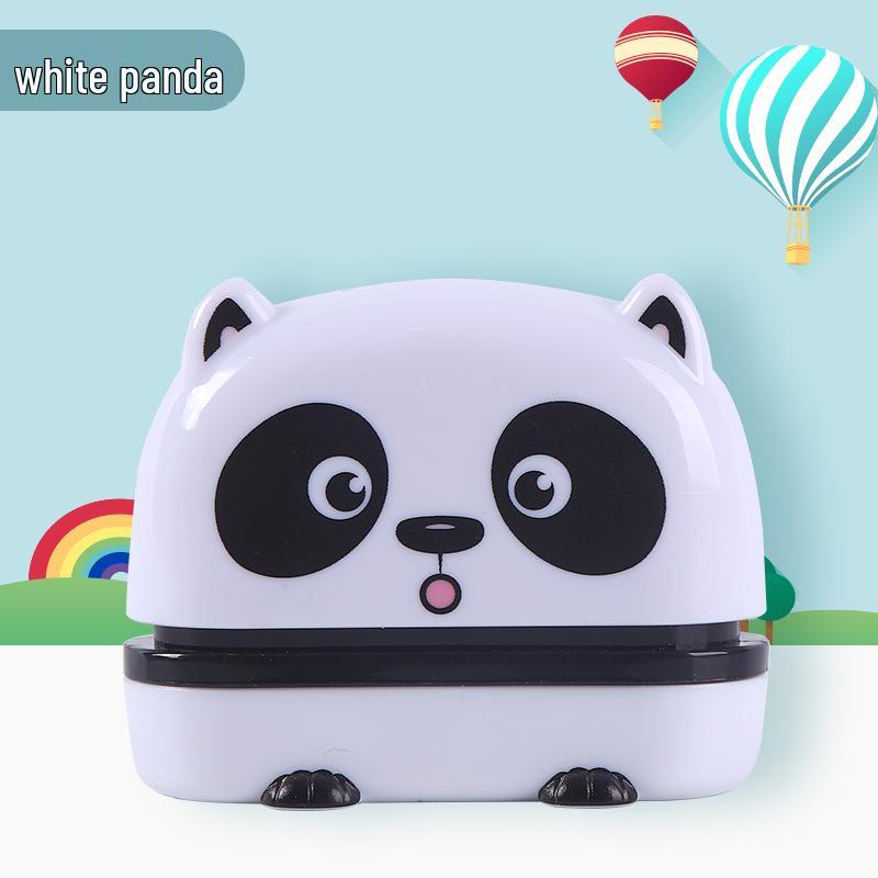 Individueller Cartoon Tier Namensstempel für Kinderkleidung