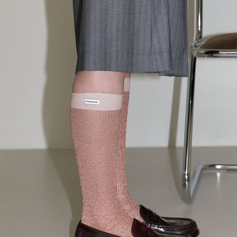 LOVE ME MONSTER Shining Up Knee Socks_2COL (L253MSC010)