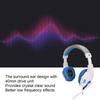   SY830MV Game Headsets   Volume Support Mic   USB Headsets with 3.5mm Microphone for   PC Laptop(Black Blue )