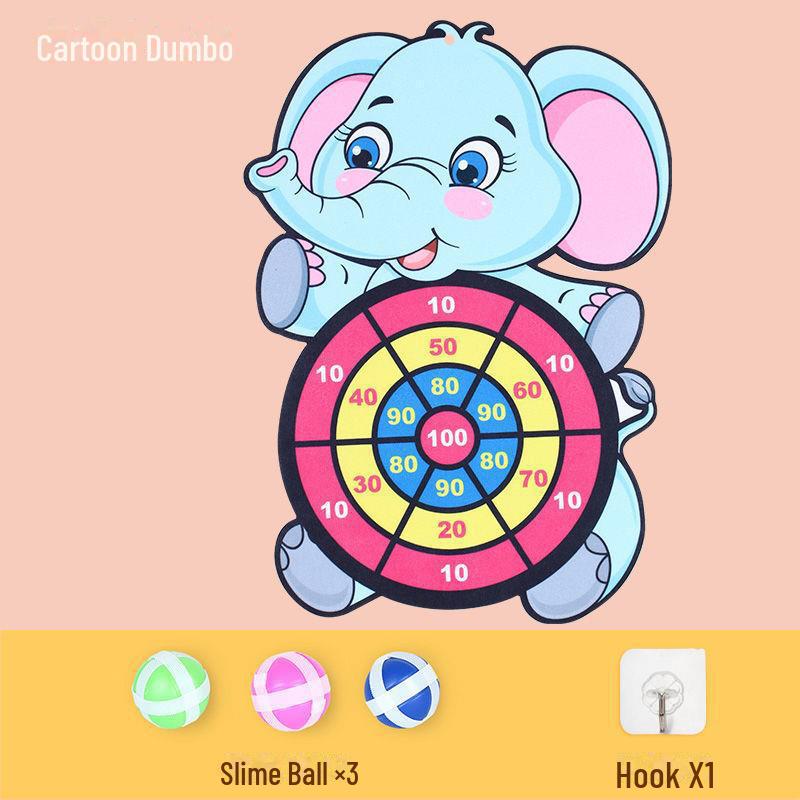 

Детская мишень для метания липкого мяча в помещении и на улице для игры родителей и детей