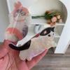 Exquisite Japanese Girlish Style Cartoon Cat Acetate Hair Shark Clip