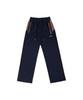 BORN TO WIN Suede Silver Line Jersey Wide Pants [Navy]