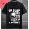 Funny Aircraft Mechanic Aviation Mechanic Slogan Graphic TShirt Casual Streetwear Pure Cotton Short Sleeve Outdoor Tshirt