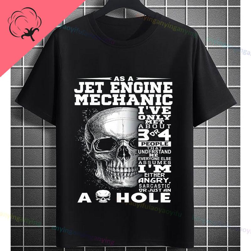 Funny Aircraft Mechanic Aviation Mechanic Slogan Graphic TShirt Casual Streetwear Pure Cotton Short Sleeve Outdoor Tshirt