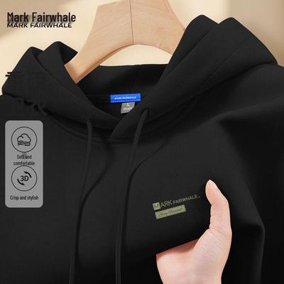 Mark Fairwhale Men's American Casual Hooded Sweatshirt