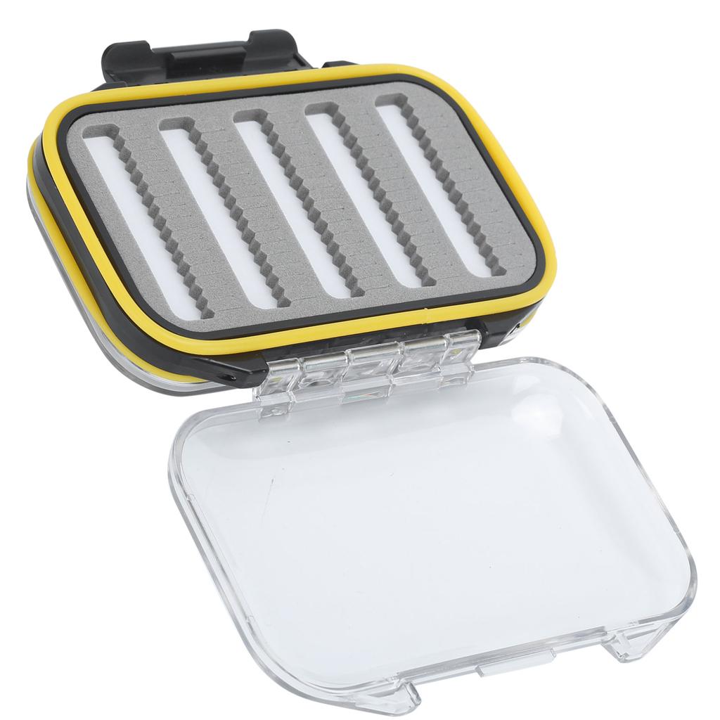 DoubleSided Transparent Fly Fishing Tackle Hook Preservation Box Fishing Accessory