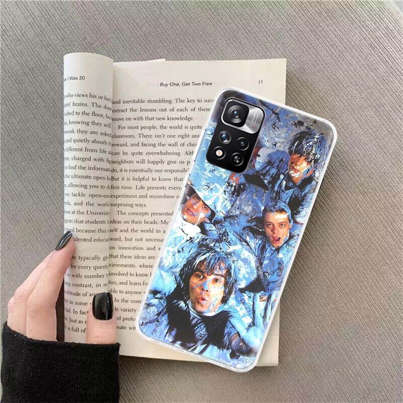 The Stone-R-Roses Phone Case For Redmi Note 13 12 Pro Plus 14 15 Pro 5G 11 11T 11E 11S 10 Pro 10S 9 9S Cover Cell Clear TPU Capa