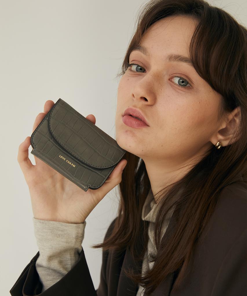 Lovecharm [Half Moon Card Wallet] Half Moon Wallet