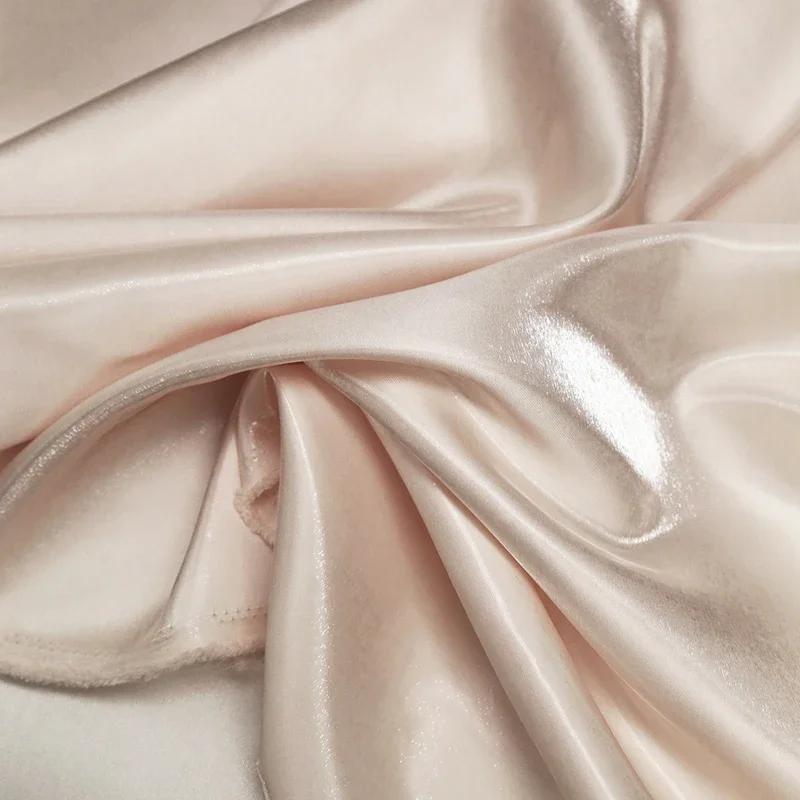 100x150 ס"מ רקע משי פילגש שיפוע חתונה שמלת Hanfu בד פנטזיה נוצץ זכוכית משי סאטן מפת שולחן