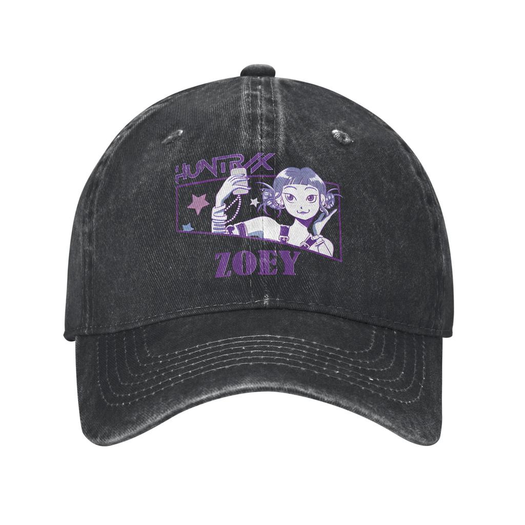Zoey HUNTRX Baseballkappe Sonne Kpop Dämonenjäger Wandern Angeln Großhandel Hut Frauen Männer Vintage Druck Snapback Kappe