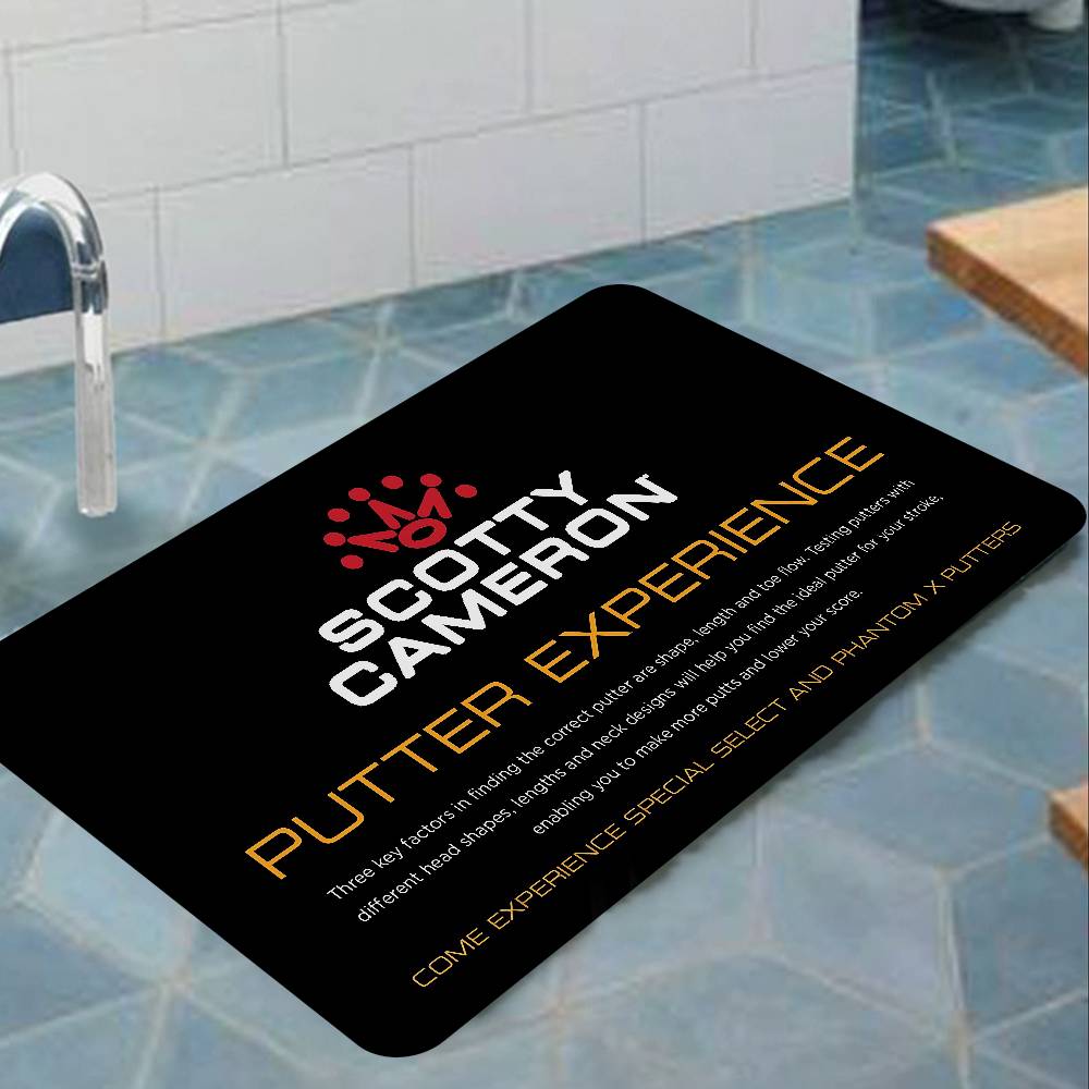 

S-Scotty Logo C-Cameron Floor Mat Kids Room Bedroom Decoration Balcony Anti-Slip Doormat Living Room Welcome Rug 40x60 cm