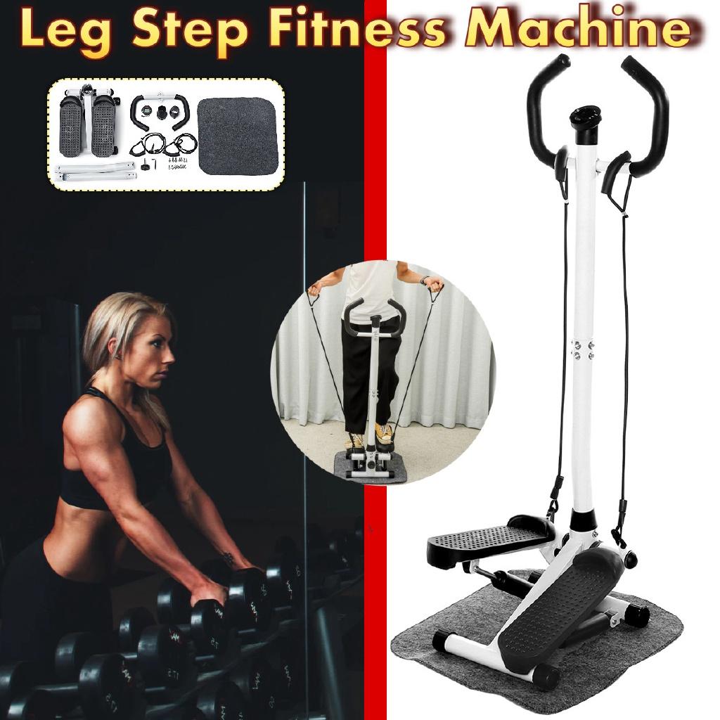 Mini Lose Weight Multi-functional Pedal Fitness Equipment Steppers Quiet Hydraulic Treadmill With LCD Monitor