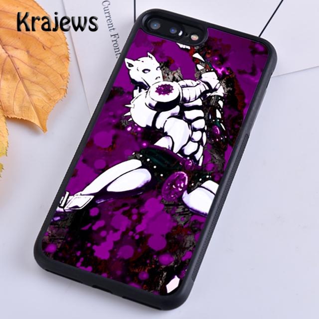 Krajews Kira Yoshikage Killer Queen JoJo Phone Case Cover For iPhone 14 5 SE 6s 7 8 Plus X XR XS 11 12 13 Pro Max Galaxy S21 S22